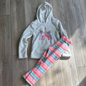Cynthia Rowley Unicorn Hoodie set